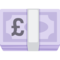 Pound Banknote emoji on Facebook